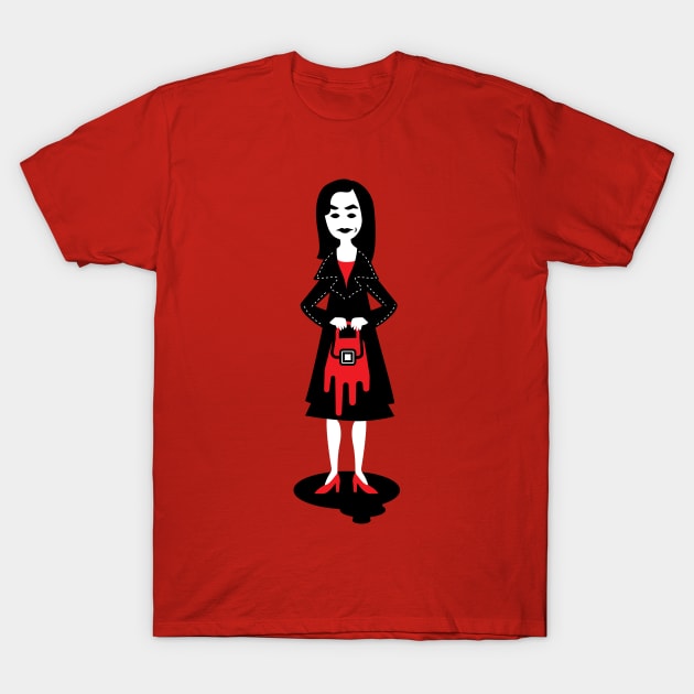 The Lonely Woman T-Shirt by evilgoods